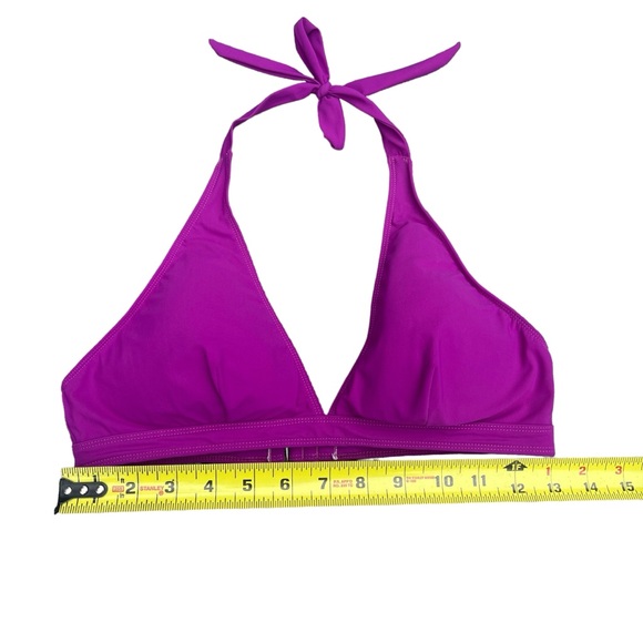 CASALL 2PC Bikini Set Size 10 Fully Lined Flattering Magenta Pink Purple Swim - Picture 10 of 12